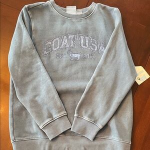 GOAT USA Men's Crewneck Sweater in Gray
